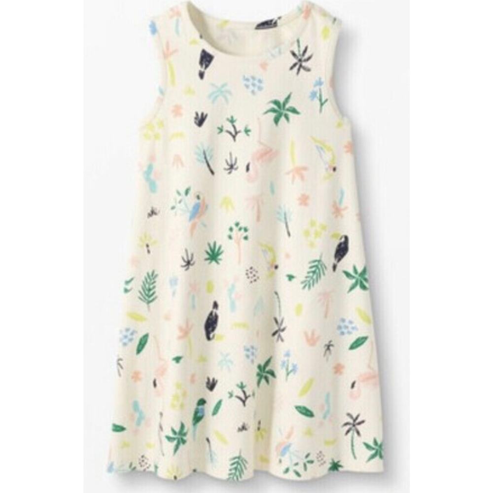 Hanna Andersson Sleeveless Dress with Pockets Girl's Size 6-7